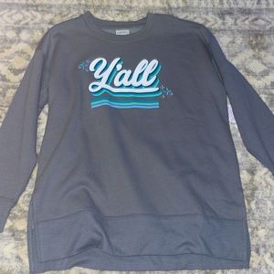 “Y’all” Sweatshirt